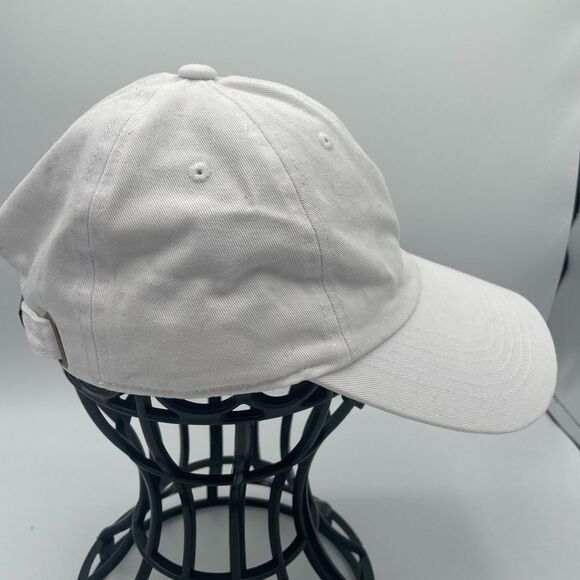 Nassi white baseball cap with small yellow flower OS - Picture 3 of 6